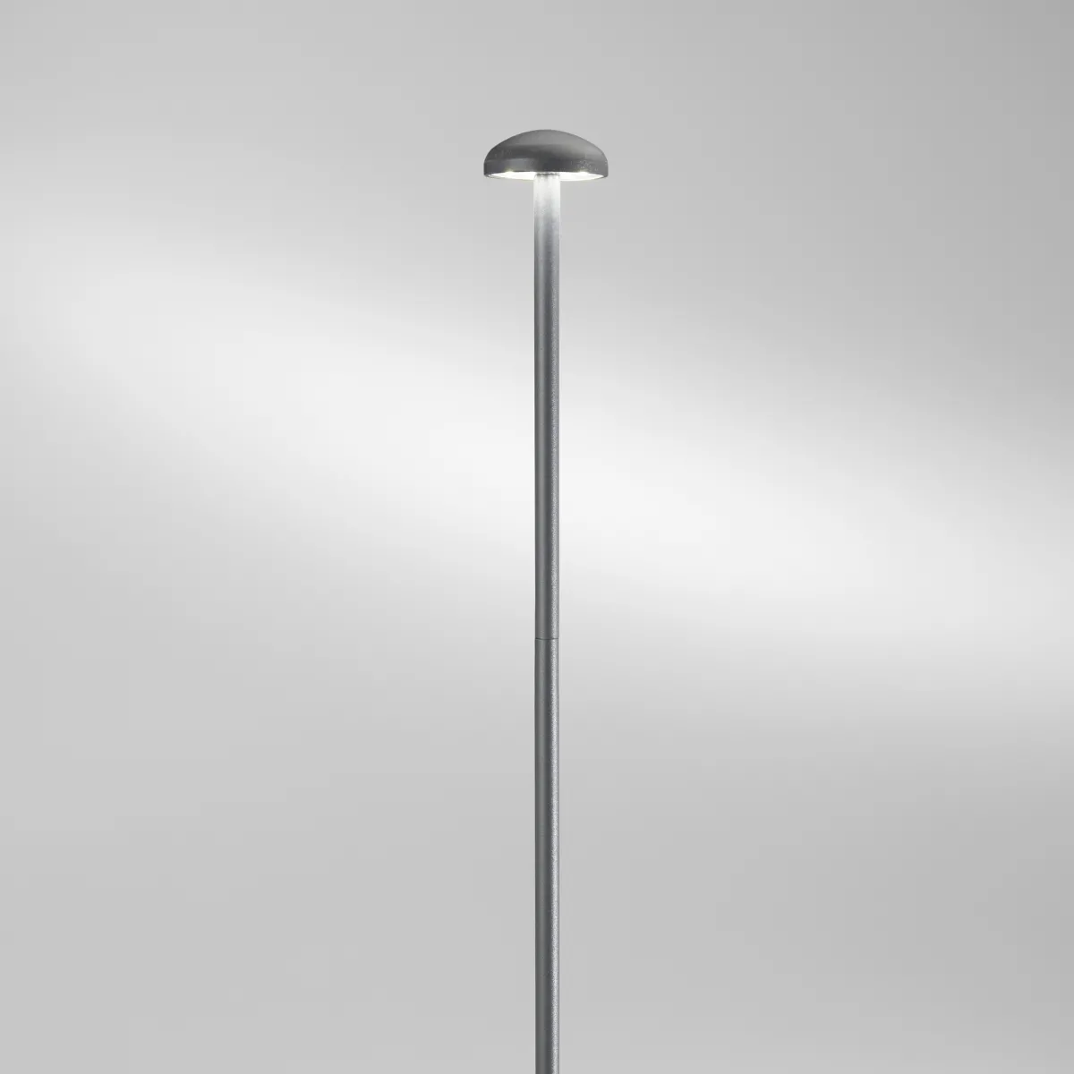 KIT 4PZ PALETTI DA GIARDINO LED DC24V PUCK ANTRACITE 3W 360LM 3000K IP65 4,2X60CM INCLUSI CAVI 300CM